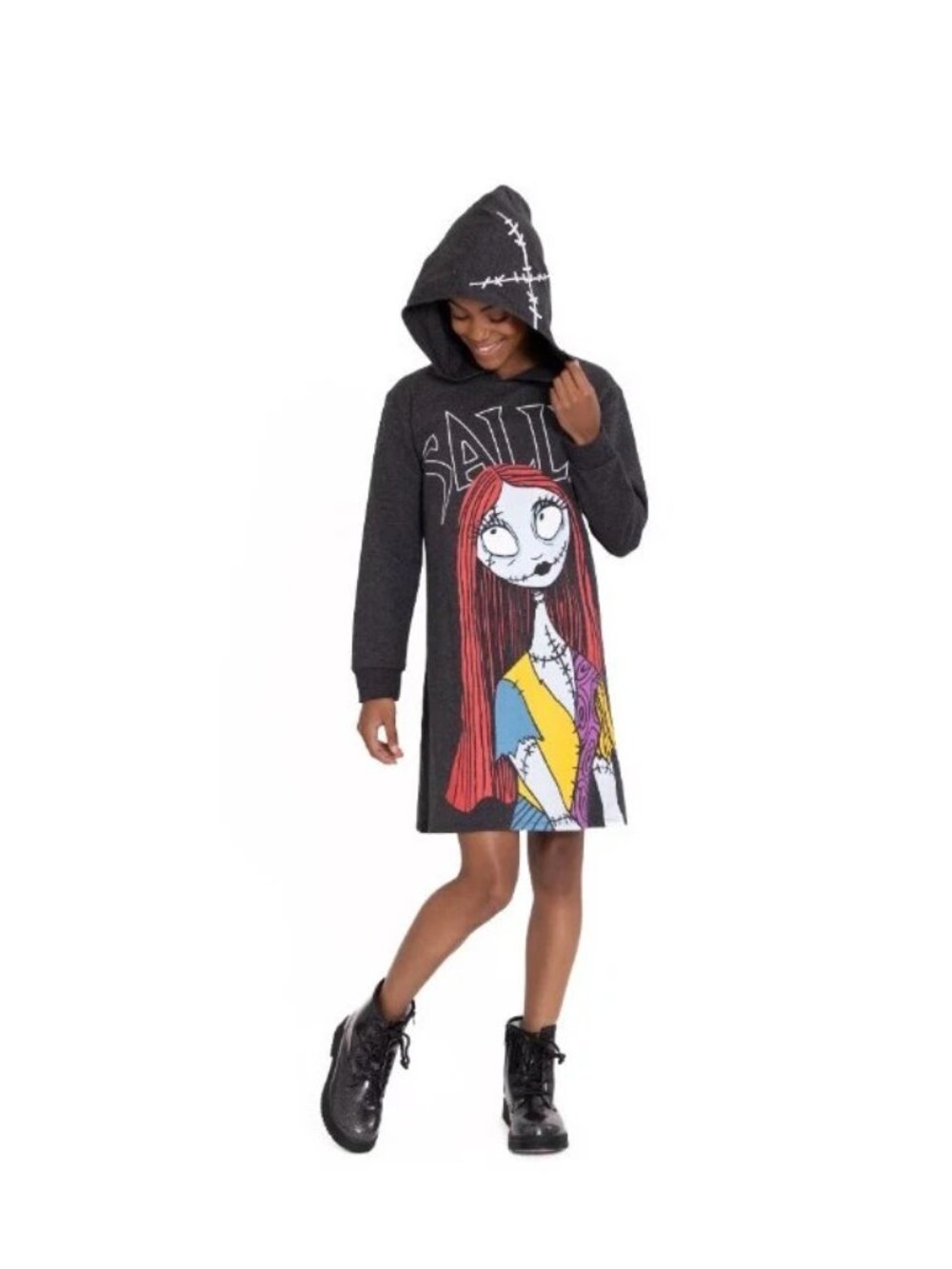 Disney Nightmare Before Christmas Hooded COSPLAY Dress size XS